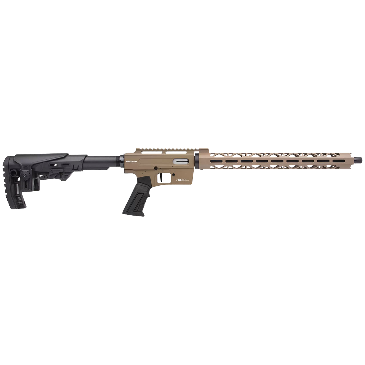 Derya TM22 Flat Dark Earth .22 LR 18″ Barrel 10-Rounds – .22