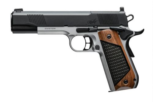 Kimber Next Gen Custom Two-Tone .45 ACP Matte Black KimPro II and Matte Stainless Steel Pistol