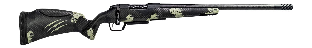 Fierce Carbon Mini Rogue XP 22 Creedmoor 18-Inch Rifle, Black DLC / Forest Camo