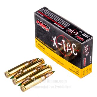 PMC Ammunition X-Tac Brass 556 Ammo 62-Grain 20-Rounds Li... - Rifles - Highbridge Armory