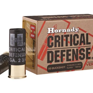 Hornady Critical Defense 12 Gauge Buckshot Ammo 2-3/4″ - Best Price - Triggers | Highbridge Armory