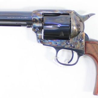 NEW TAYLOR'S & CO. 1873 GUNFIGHTER DEFENDER 45LC 4.75" BLUED / CASE - Firearms - Highbridge Armory