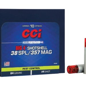 CCI Big 4 Shotshell 38 Special Ammo 84 Grain Lead Shot 200 rounds - Best Price for sale