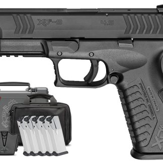 Springfield XDM 9mm 4.5 Full-Size Instant Gear Up Package with 5 Mags, Range Bag, Holster, M - Firearms | Highbridge Armory